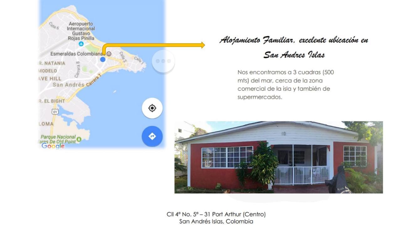 Apartamento Andy'S House San Andrés Exterior foto